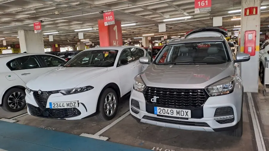 Recordgo keys pick up parking Palma de Mallorca Airport