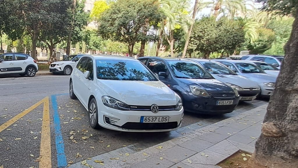 Zona Azul parking in Palma