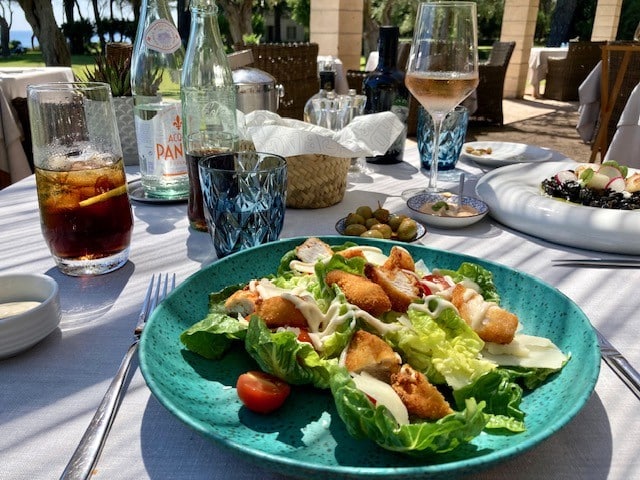 Restaurant La Terrazza Can Simoneta - Caesar salad