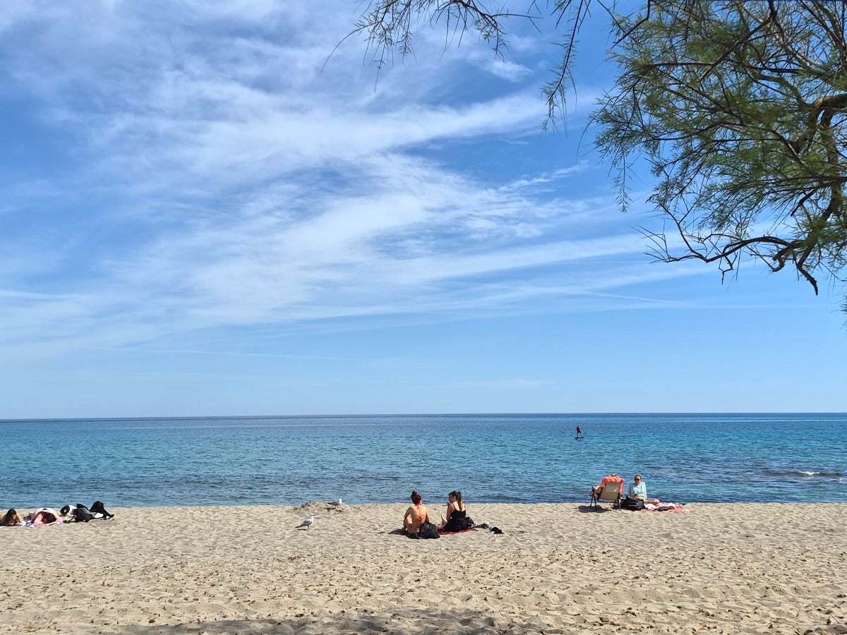 Mallorca - beach in april