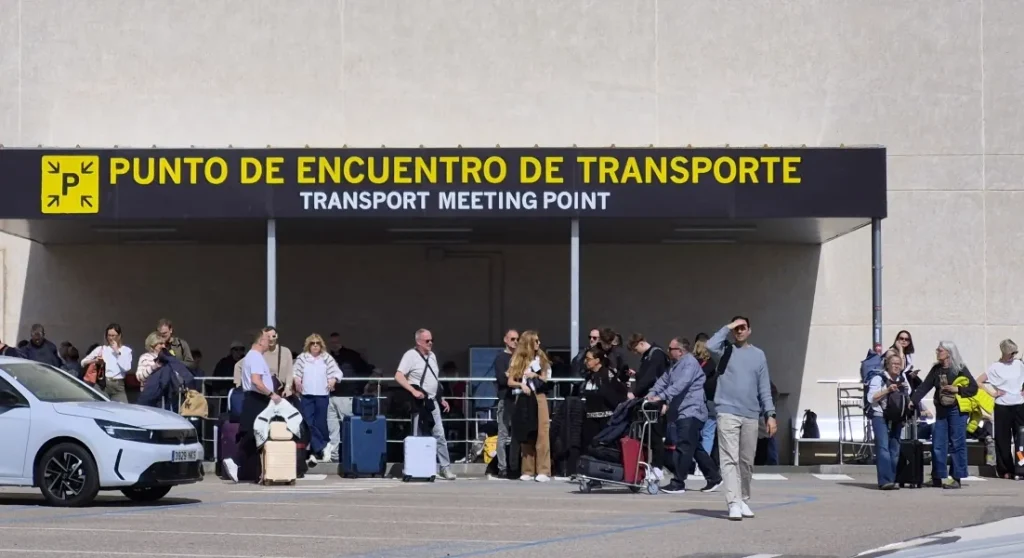 VIMA car rental Meeting Point at Palma airport